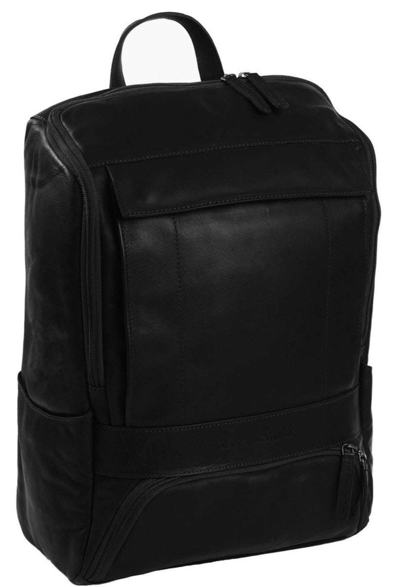 The Chesterfield Brand Rich 15" Pc Sekk I Skinn Svart