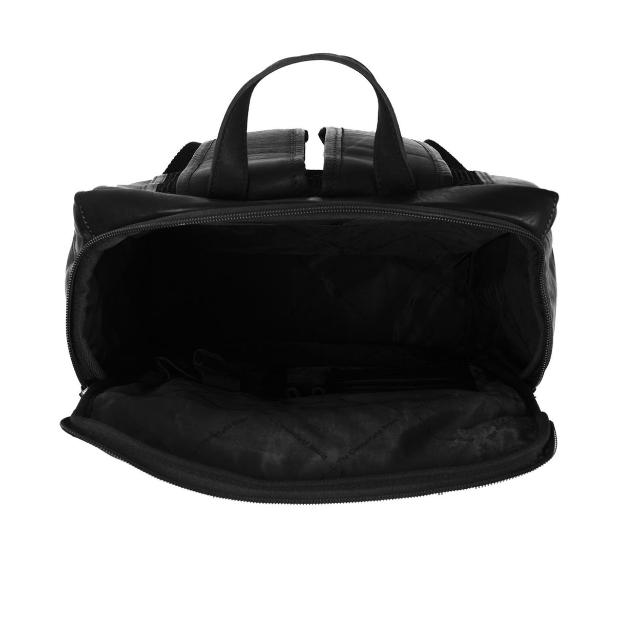 The Chesterfield Brand Rich 15" Pc Sekk I Skinn Svart
