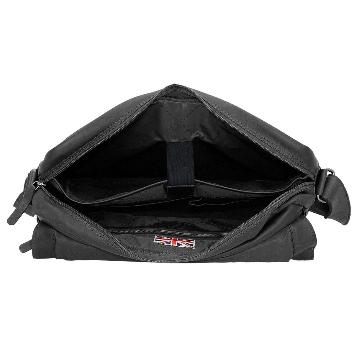 The Chesterfield Brand Richard 15,4" Crossover Pc Veske I Skinn Svart