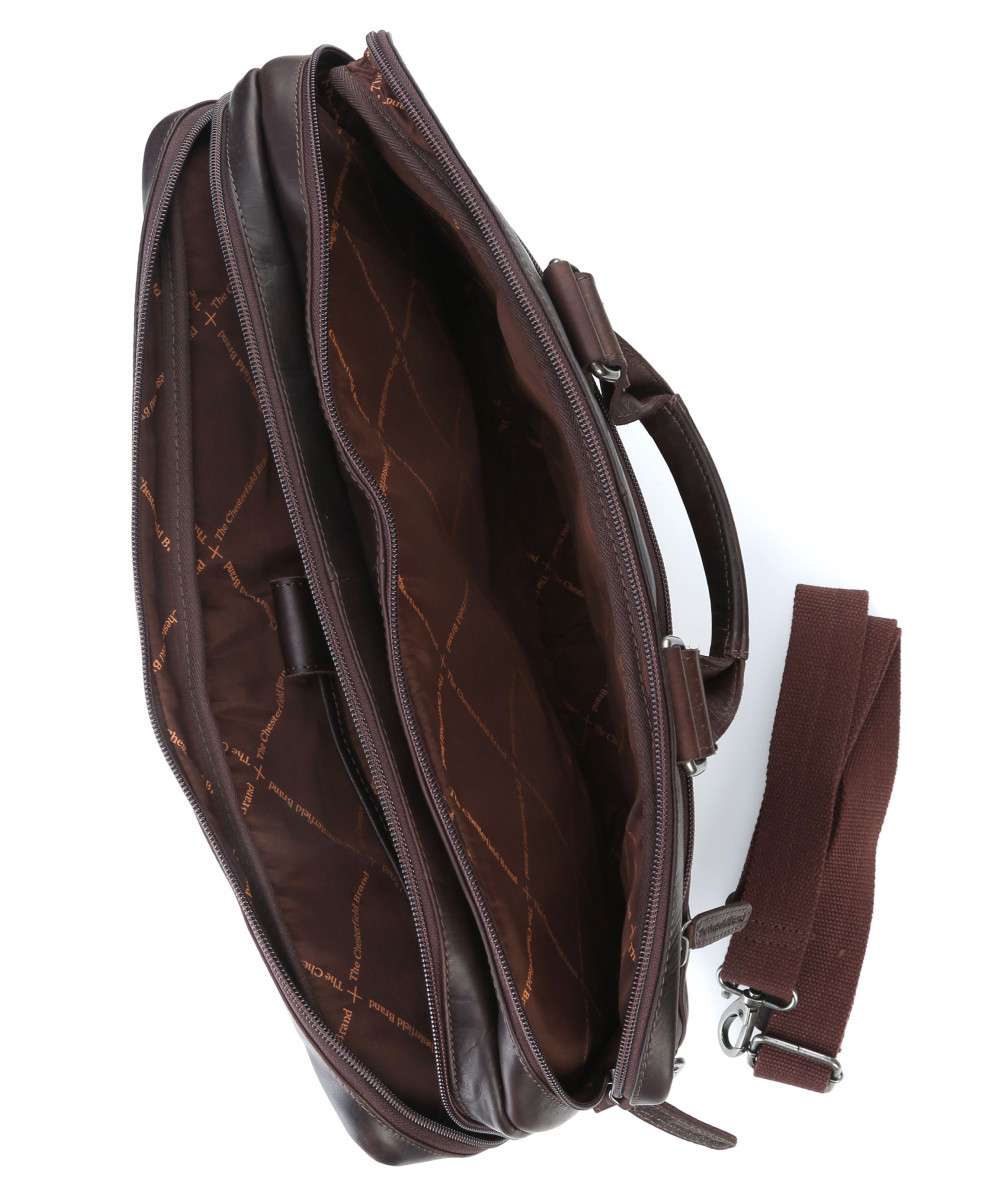 The Chesterfield Brand Seth 15" Pc Veske I Skinn Brun