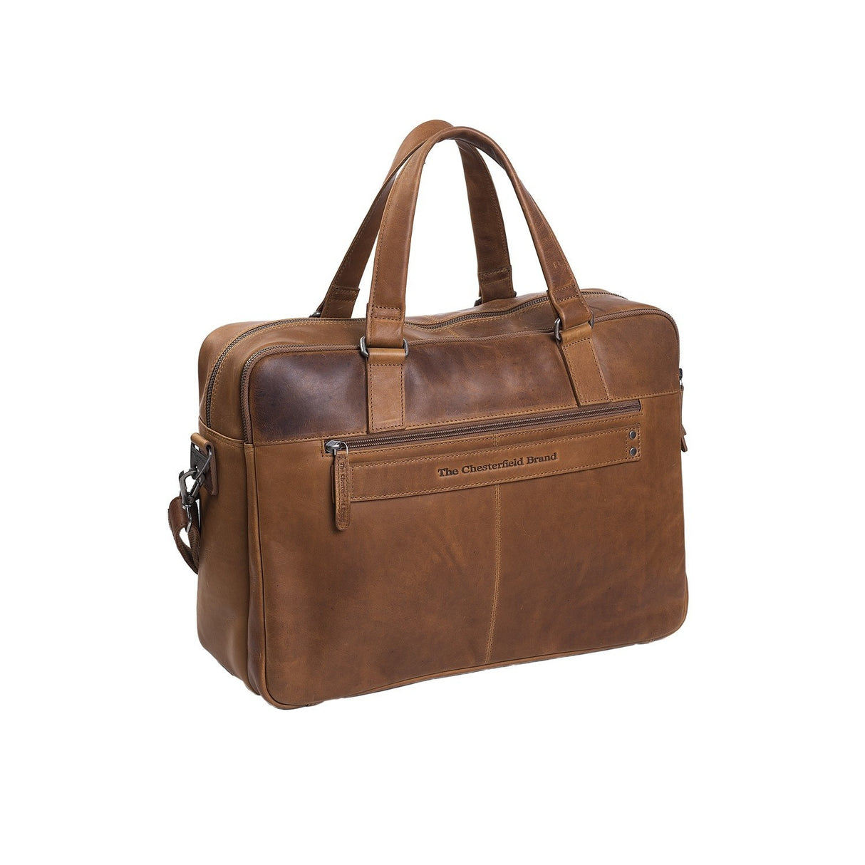 The Chesterfield Brand Misha 17" Pc Veske I Skinn Cognac