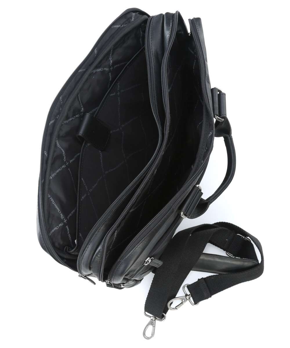 The Chesterfield Brand Seth 15" Pc Veske I Skinn Svart