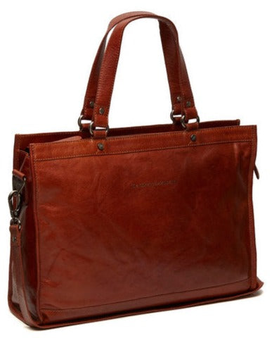The Chesterfield Brand Stockholm Shopper I Skinn Cognac