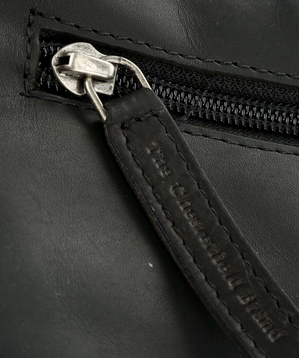 The Chesterfield Brand Gillian Henge Toalettmappe I Skinn Svart