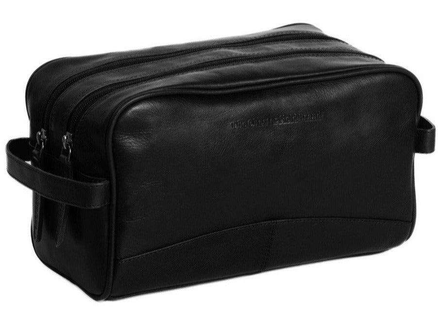 The Chesterfield Brand Stacey Toalettmappe I Skinn Svart