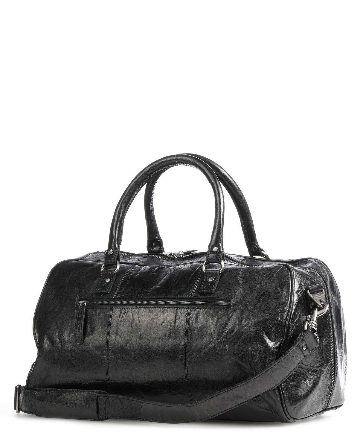 The Chesterfield Brand Munich Weekend Bag I Skinn Svart