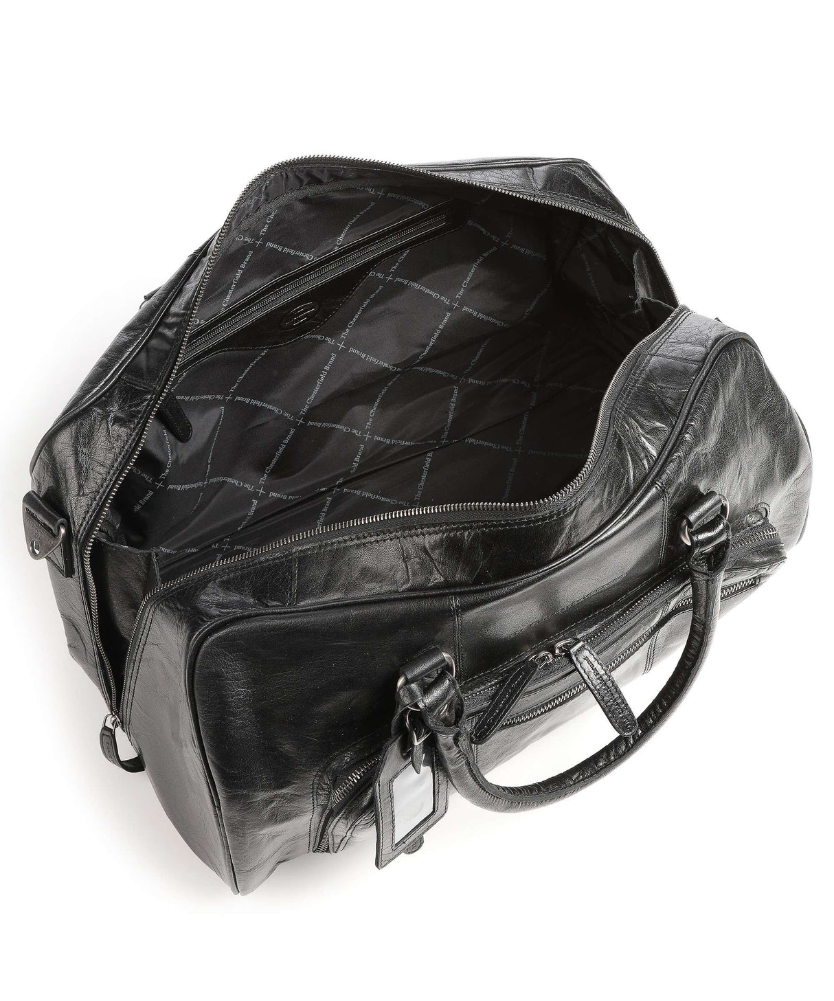 The Chesterfield Brand Munich Weekend Bag I Skinn Svart