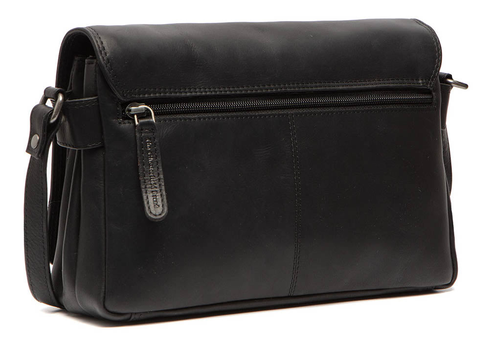 The Chesterfield Brand Reston Skulderveske I Skinn Svart
