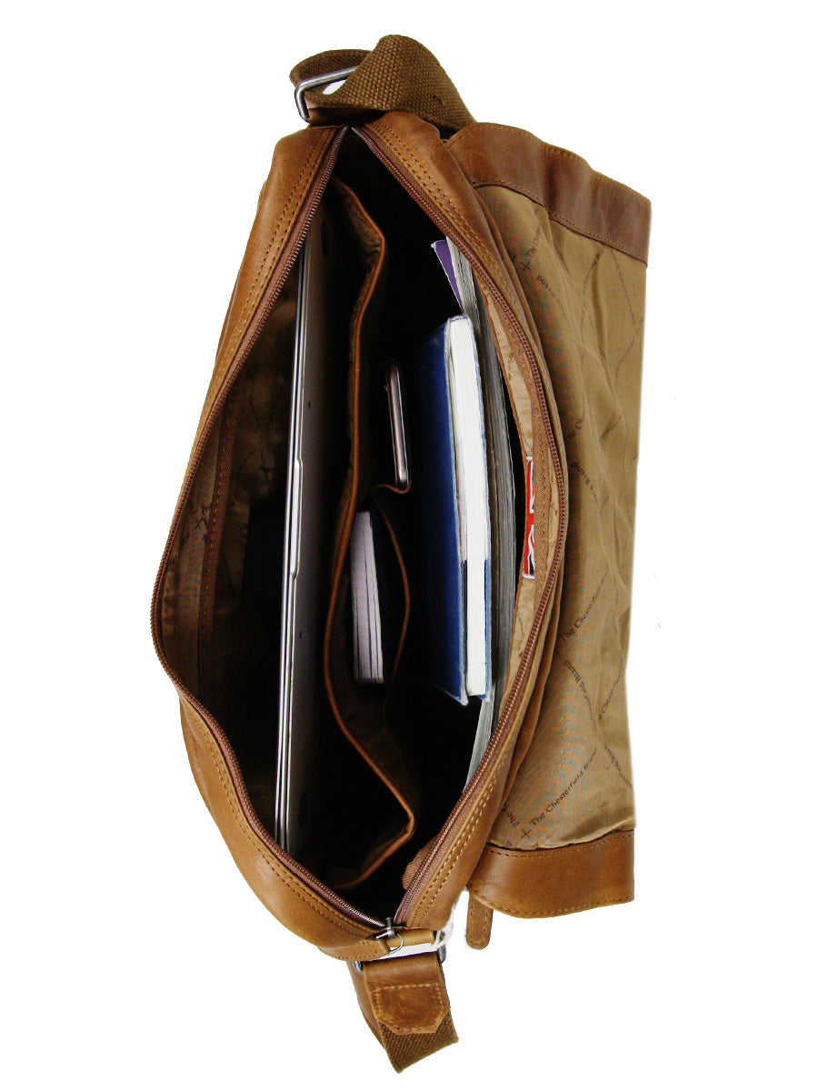 The Chesterfield Brand Richard 15,4" Crossover Pc Veske I Skinn Cognac