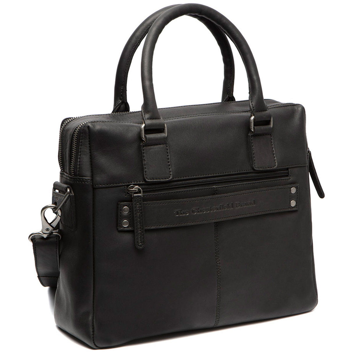 The Chesterfield Brand Santiago 14" Pc Veske I Skinn Svart