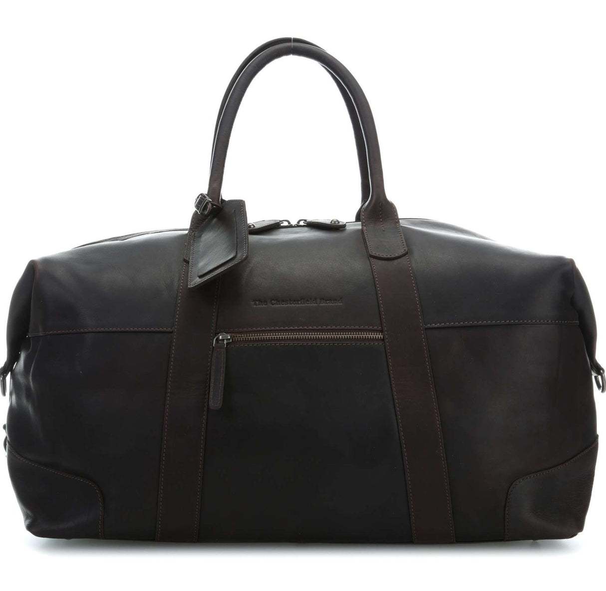 The Chesterfield Brand Portsmouth Weekend Bag I Skinn Brun