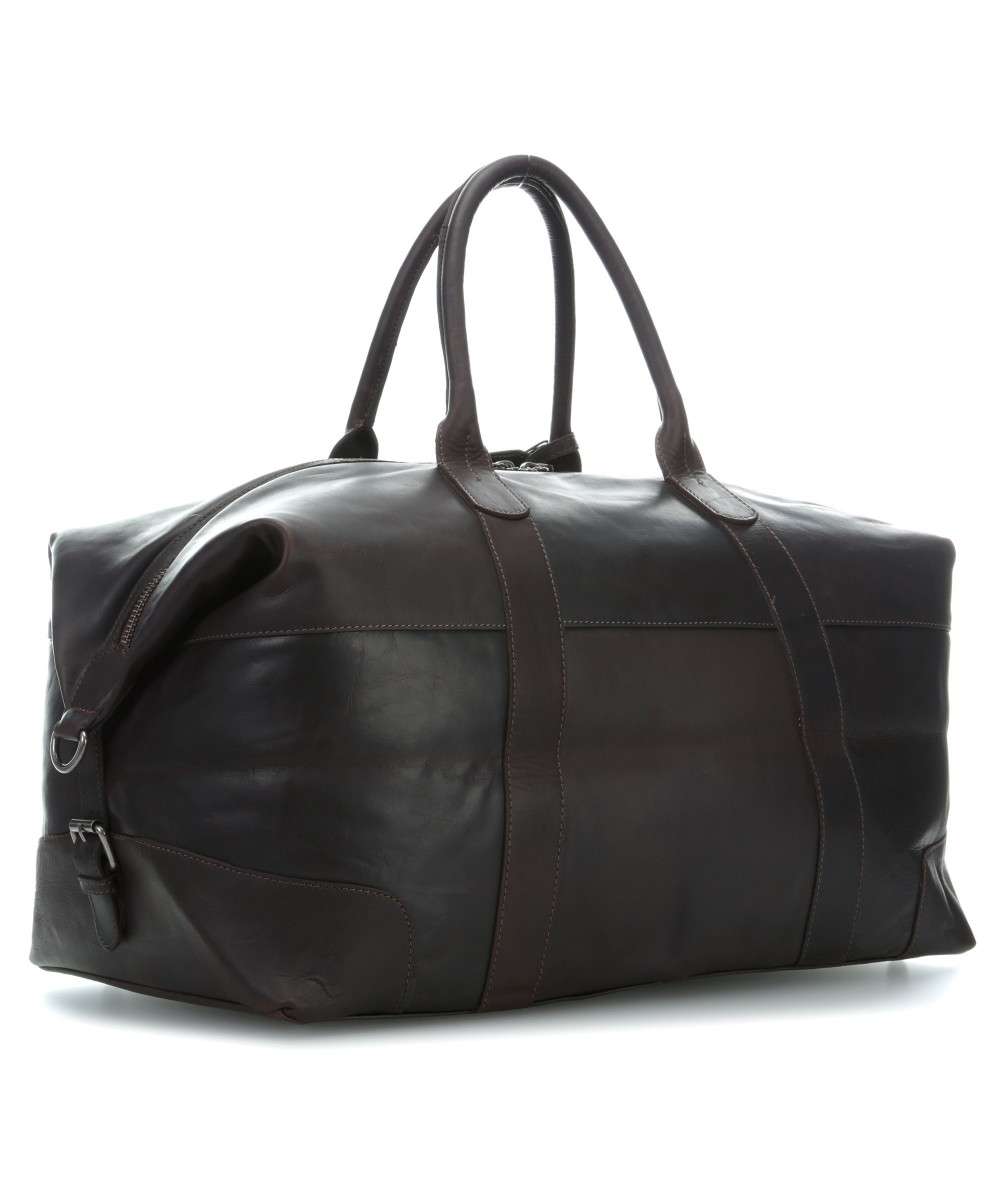 The Chesterfield Brand Portsmouth Weekend Bag I Skinn Brun