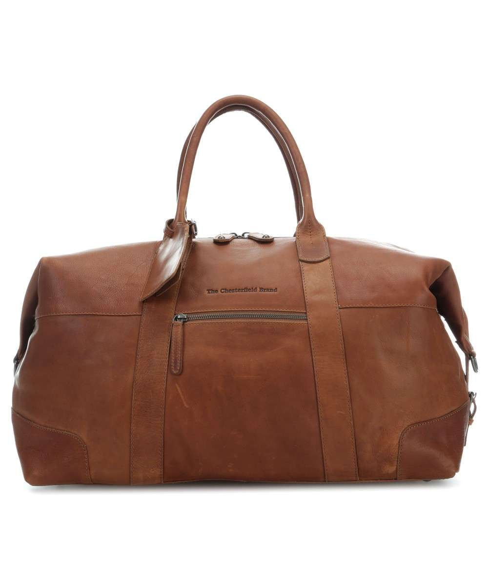 The Chesterfield Brand Portsmouth Weekend Bag I Skinn Cognac