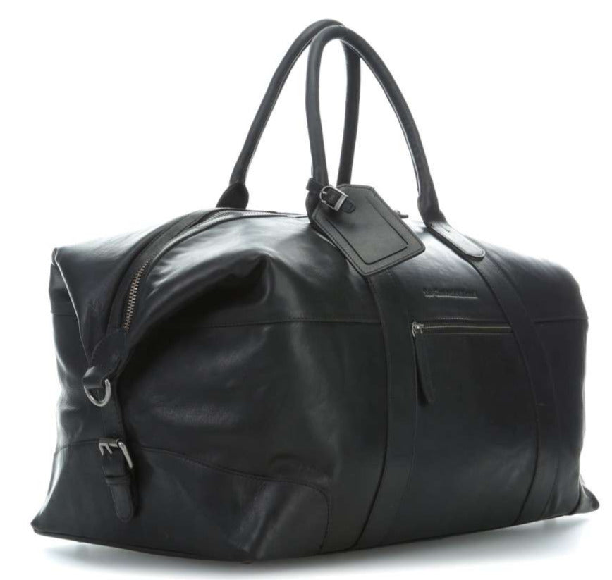 The Chesterfield Brand Portsmouth Weekend Bag I Skinn Svart
