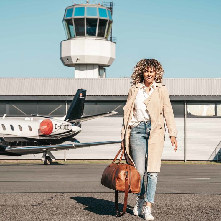 The Chesterfield Brand William Weekend Bag I Skinn Cognac