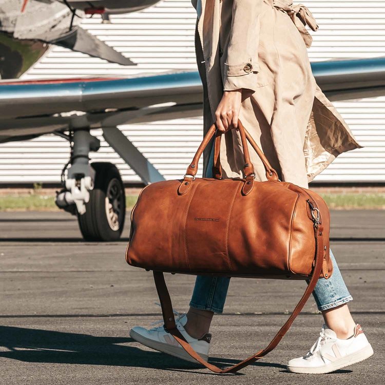 The Chesterfield Brand William Weekend Bag I Skinn Cognac