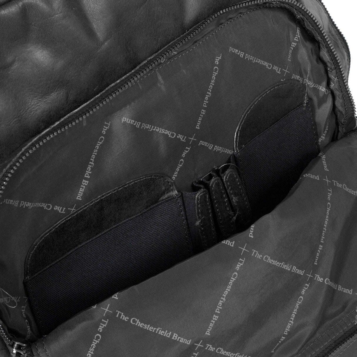 The Chesterfield Brand Mack 15,6" Pc Sekk I Skinn Svart