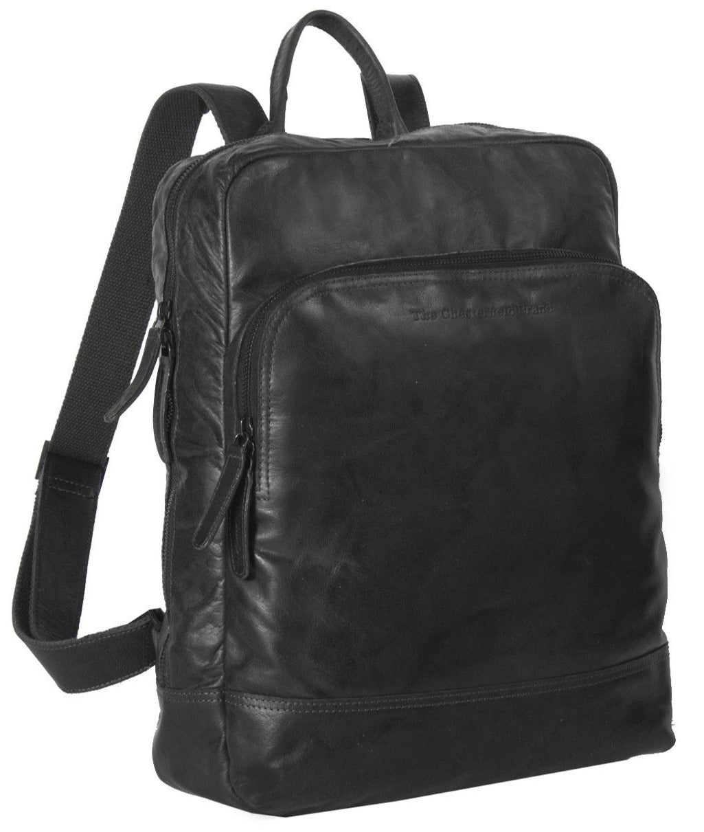 The Chesterfield Brand Mack 15,6" Pc Sekk I Skinn Svart