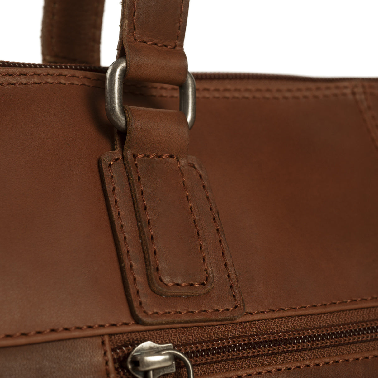 The Chesterfield Brand Flint Skulderveske I Skinn Cognac