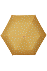 Samsonite Alu Drop S Ultralett Paraply Flat Yellow Polka Dots