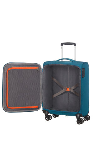 American Tourister Crosstrack Kabinkoffert 55cm Navy/Orange
