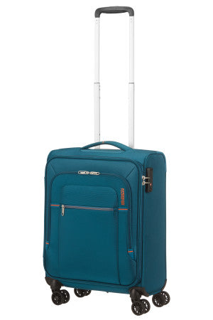 American Tourister Crosstrack Kabinkoffert 55cm Navy/Orange