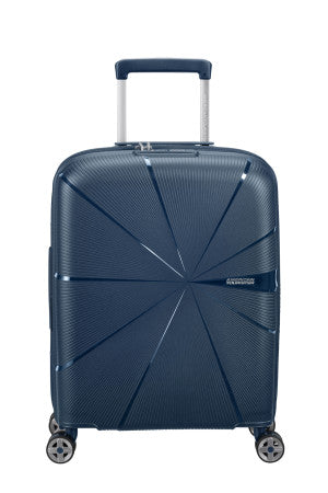 American Tourister StarVibe Utvidbar Kabinkoffert 55 cm Navy