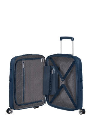 American Tourister StarVibe Utvidbar Kabinkoffert 55 cm Navy