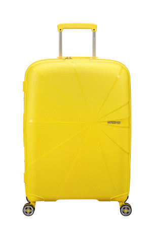 American Tourister StarVibe Mellomstor Utvidbar Koffert 67 cm Gul