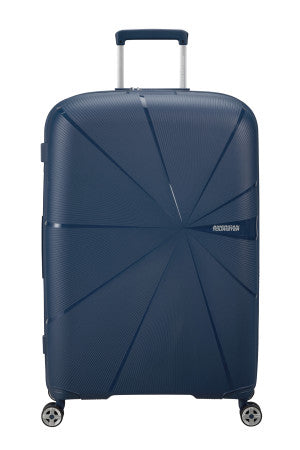 American Tourister StarVibe Mellomstor Utvidbar Koffert 67 cm Blå