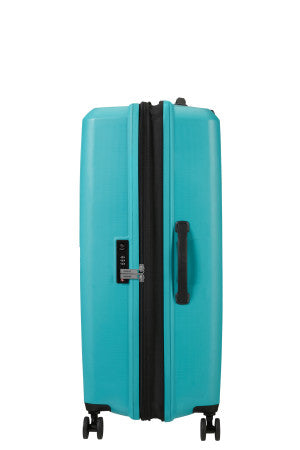 American Tourister Aerostep Stor Utvidbar 77 cm Koffert Blå