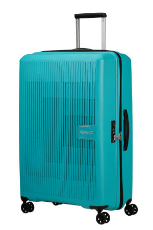 American Tourister Aerostep Stor Utvidbar 77 cm Koffert Blå