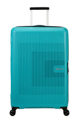 American Tourister Aerostep Stor Utvidbar 77 cm Koffert Blå