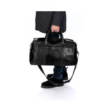 Springfield Firenze Weekend Bag I Skinn Svart