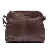 Springfield Liten Crossoverveske I Skinn Brun