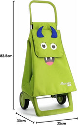 Rolser Monster Kid MF Joy Shoppingvogn med 2 hjul Rose