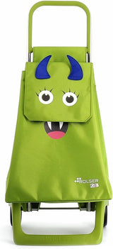 Rolser Monster Kid MF Joy Shoppingvogn med 2 hjul Grønn