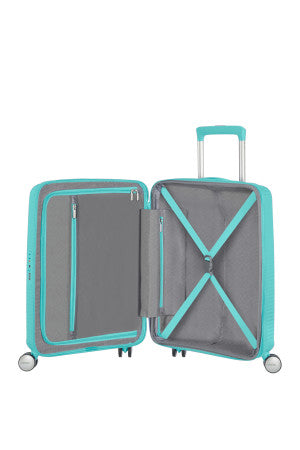 American Tourister Soundbox Kabinkoffert 55 cm Blå