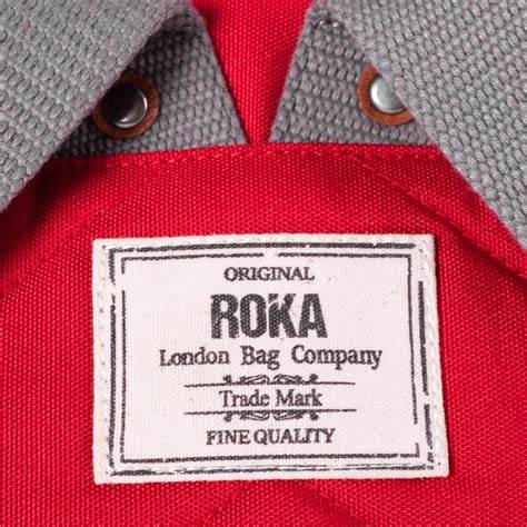 Roka Bantry B Medium Ryggsekk Canvas 14 Liter Mars Red