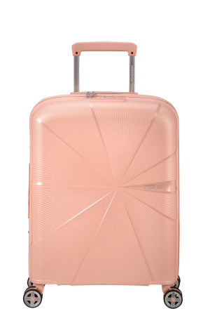 American Tourister StarVibe Utvidbar Kabinkoffert 55 cm  Peach
