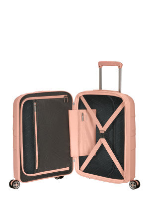 American Tourister StarVibe Utvidbar Kabinkoffert 55 cm  Peach