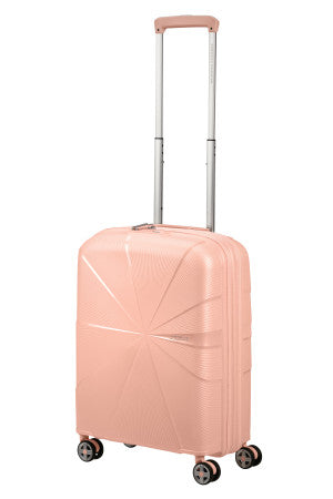 American Tourister StarVibe Utvidbar Kabinkoffert 55 cm  Peach