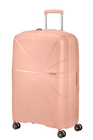 American Tourister StarVibe Stor Utvidbar Koffert 77 cm Peach