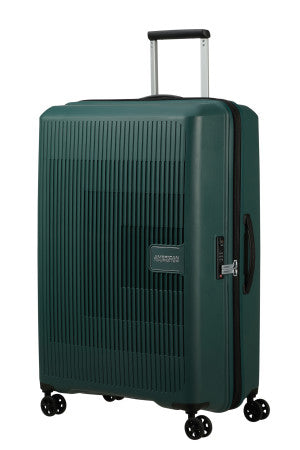 American Tourister Aerostep Stor Utvidbar 77 cm Koffert Mørk Grønn