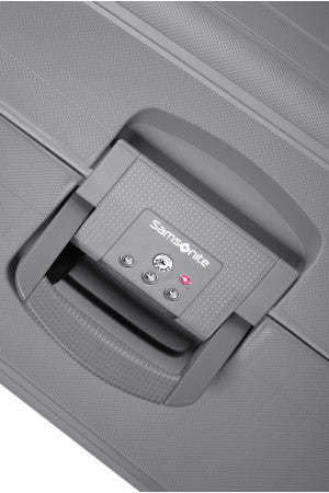 Samsonite S`Cure Hard Kabinkoffert Silver