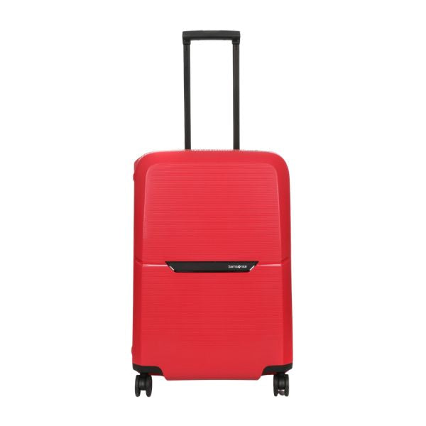 Samsonite Magnum Eco Ekstra Stor 81cm Hibiscus Red