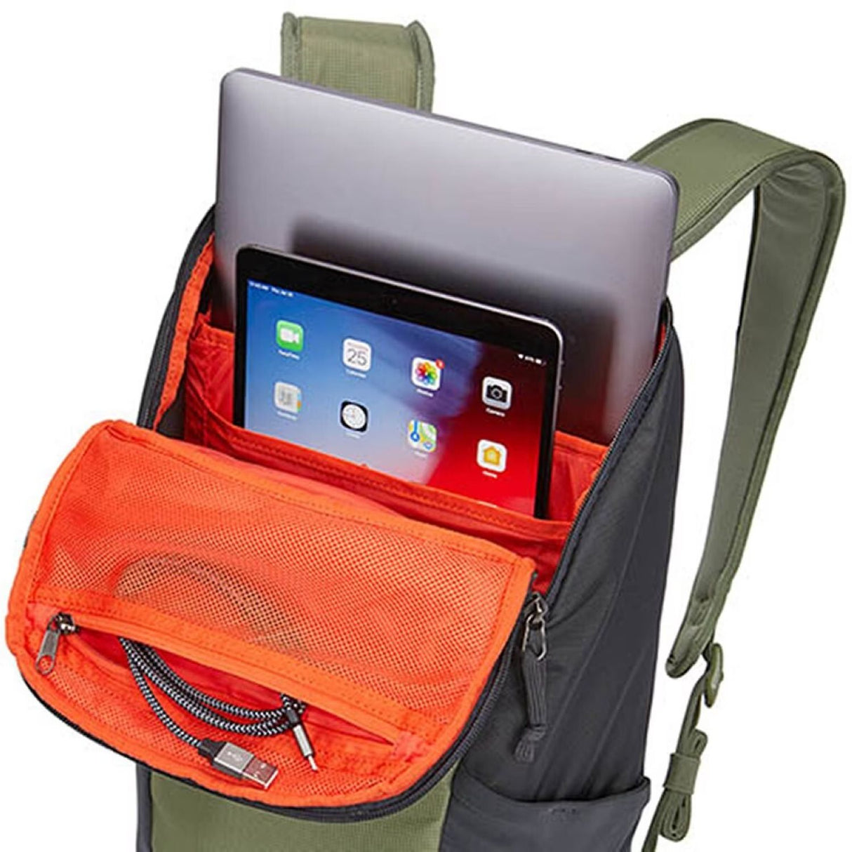 Thule EnRoute Laptop Sekk 13" 14 L Oliven