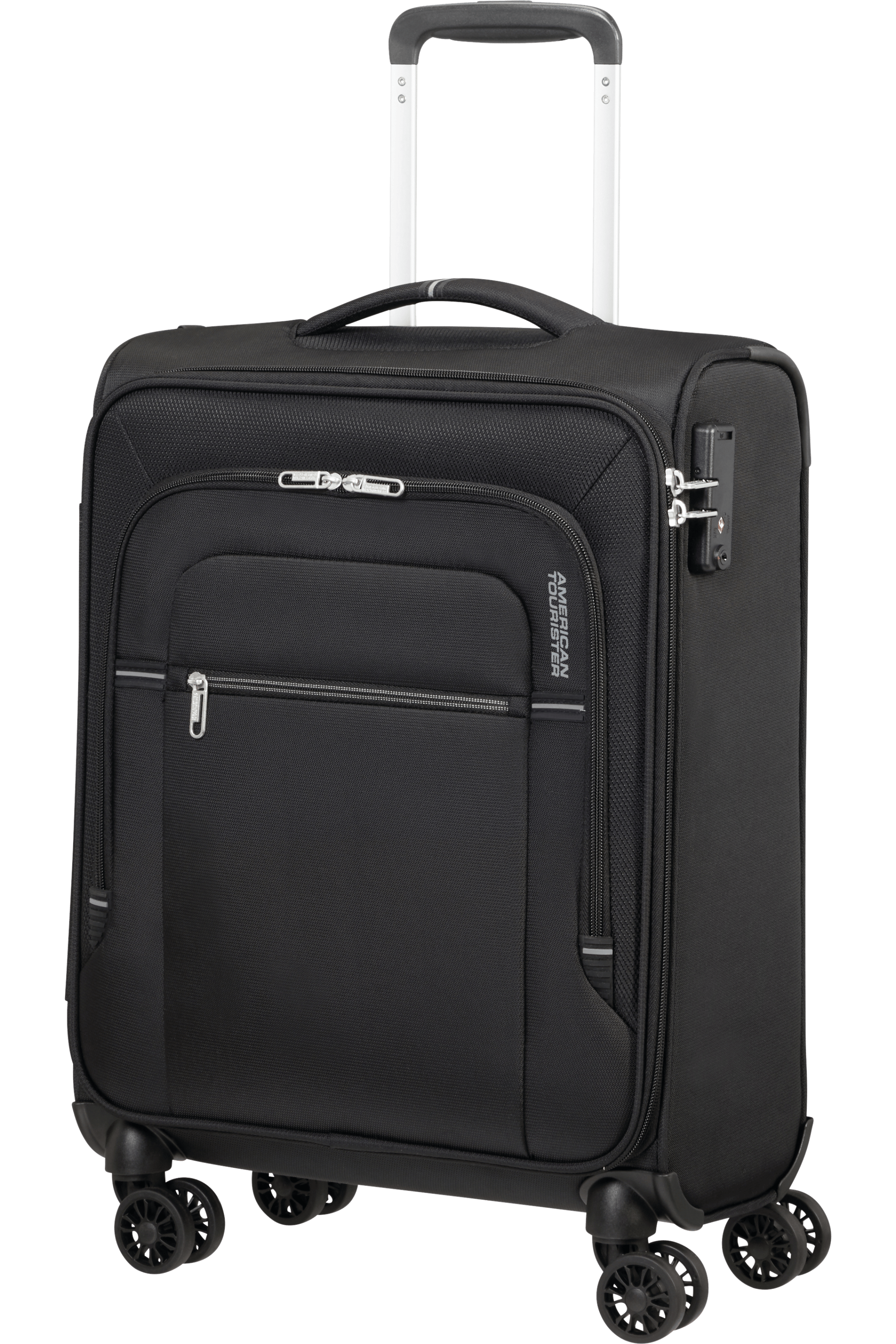 American Tourister Crosstrack Kabinkoffert Med 4 Hjul Svart