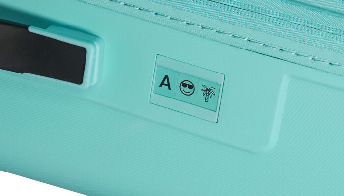 American Tourister Dashpop Utvidbar Kabinkoffert Aqua Sky