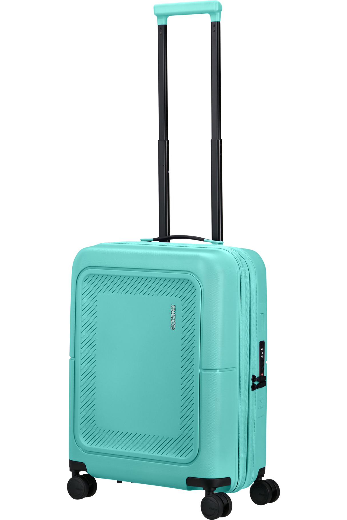 American Tourister Dashpop Utvidbar Kabinkoffert Aqua Sky